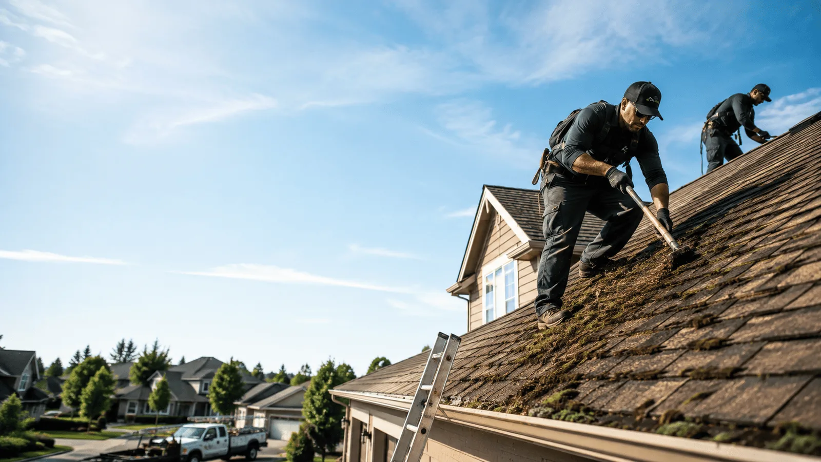 Roof Moss Removal in Battiest, OK near me